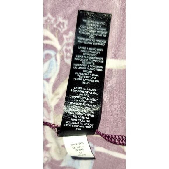 White House Black Market Floral Cold Shoulder - Size 10 - Picture 7 of 9